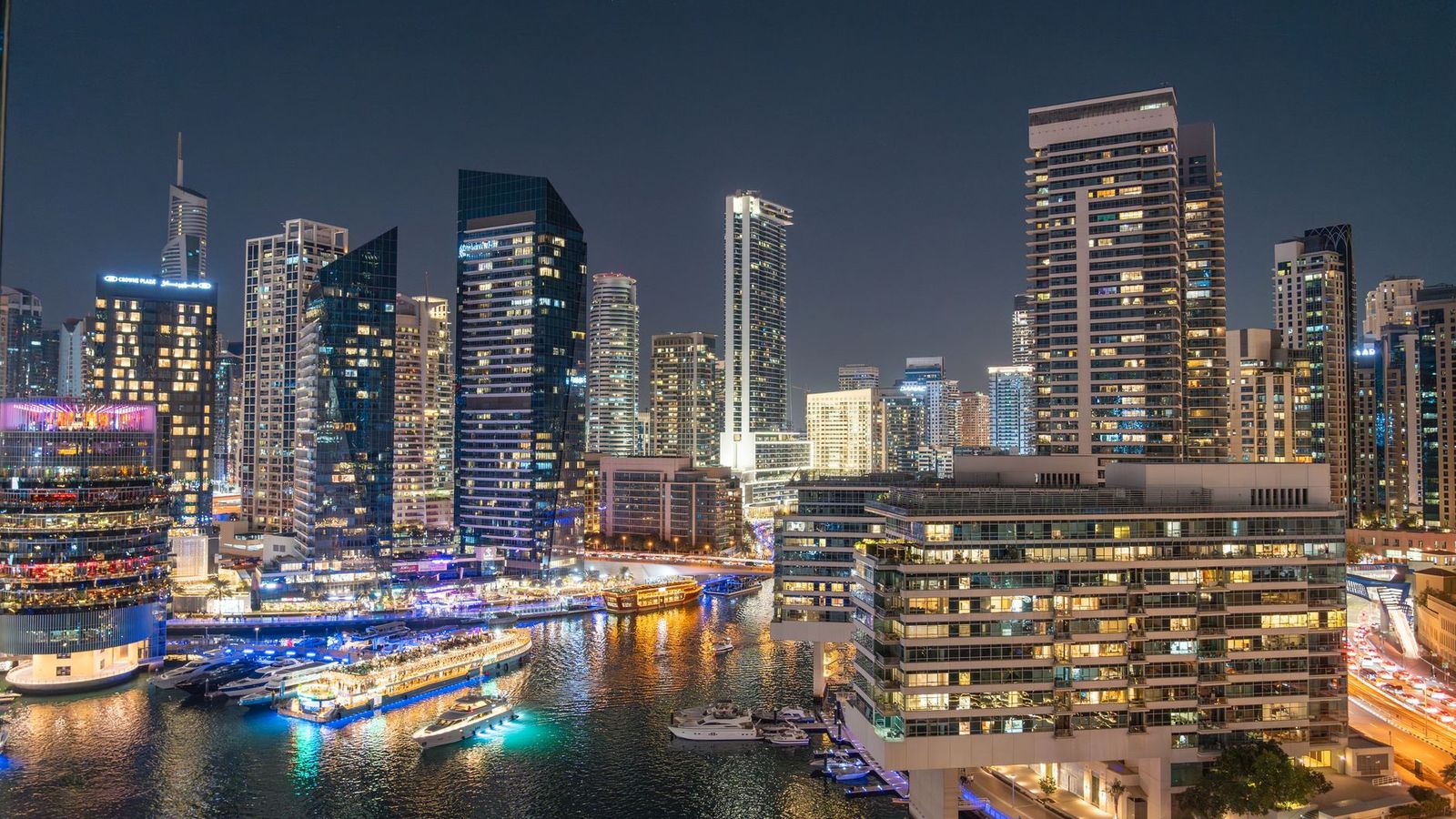 La ligne d'horizon de Dubaï